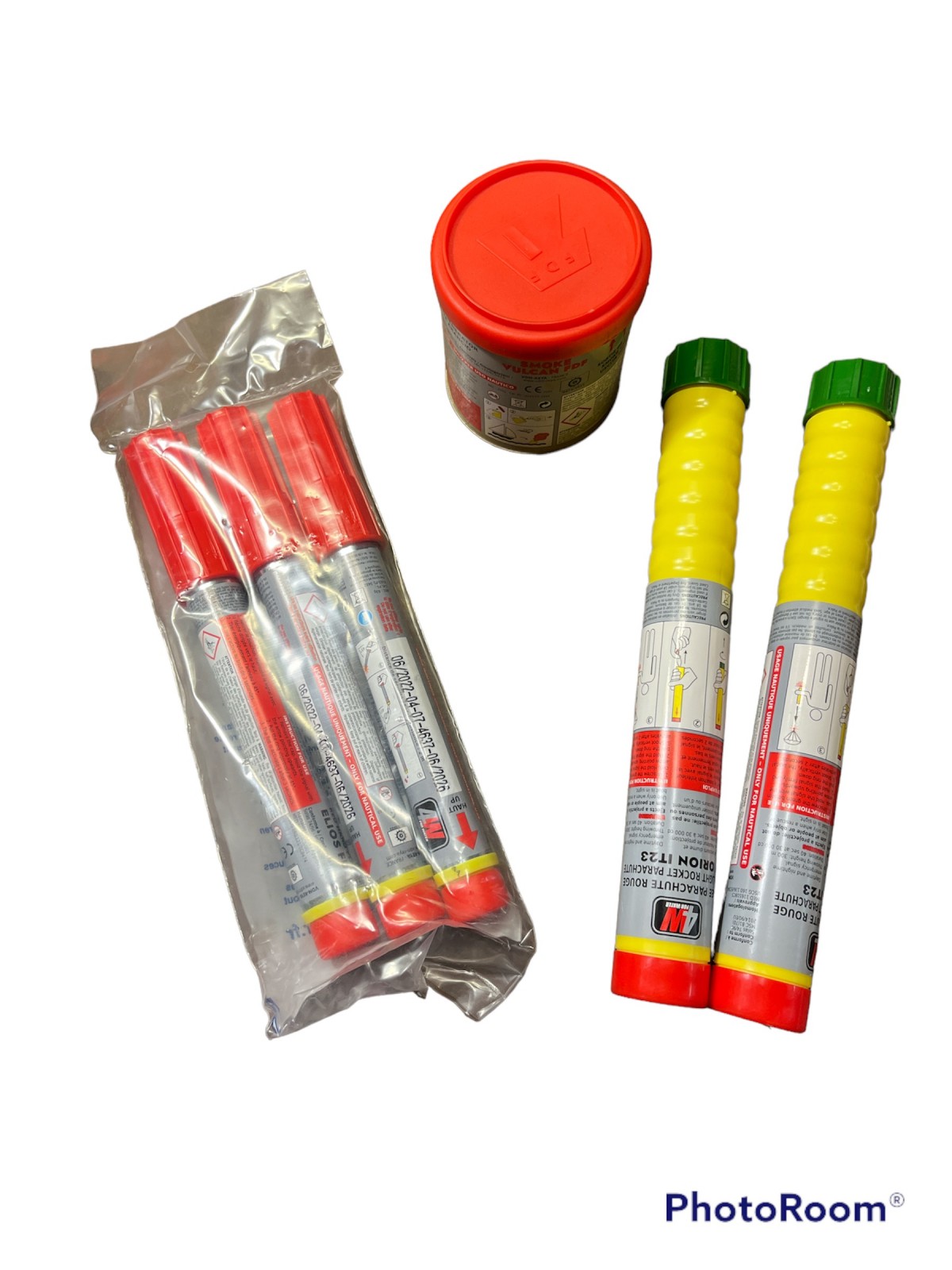 Pyrotechnie fusée de détresse 